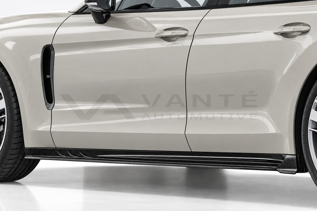 Porsche Panamera 971.2 Carbon Fibre Side Skirts – image 4