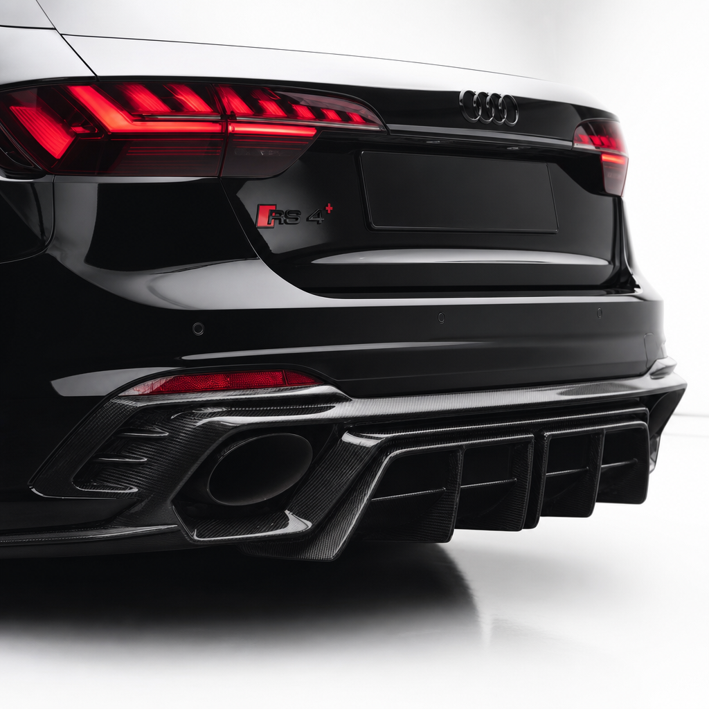 Audi RS4 B9.5 Carbon Fibre Heckdiffusor V2