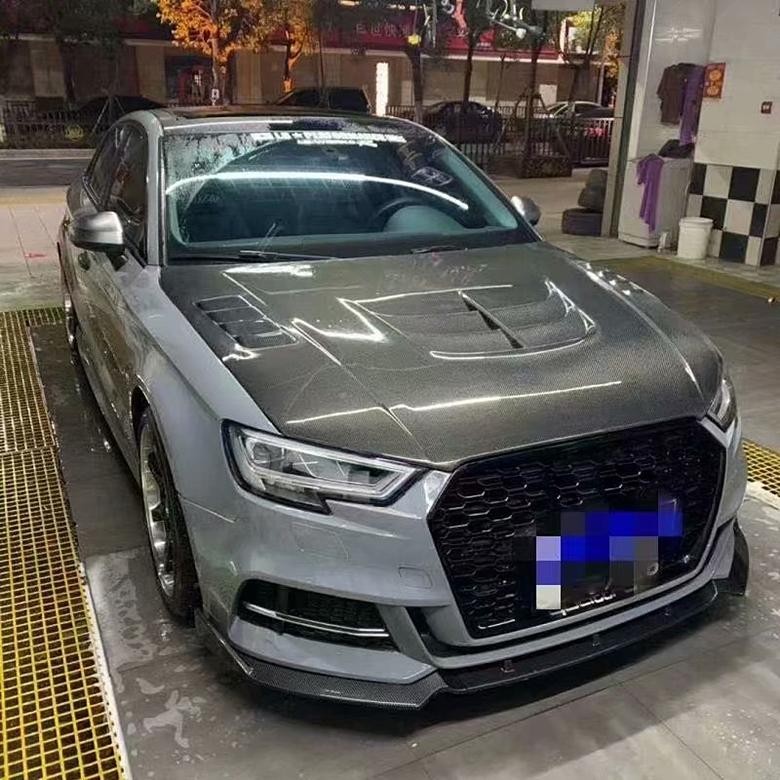 Audi A3/S3 8V Carbon Fiber Hood Bonnet image 7