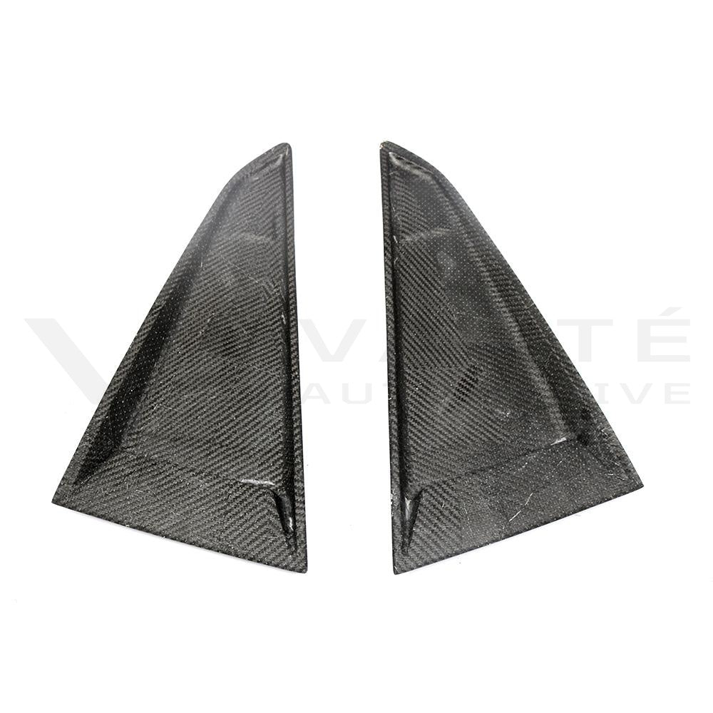 Audi TT/TTS/TTRS 8S (MK3) Carbon Fiber Heckquartier-Fensterluken