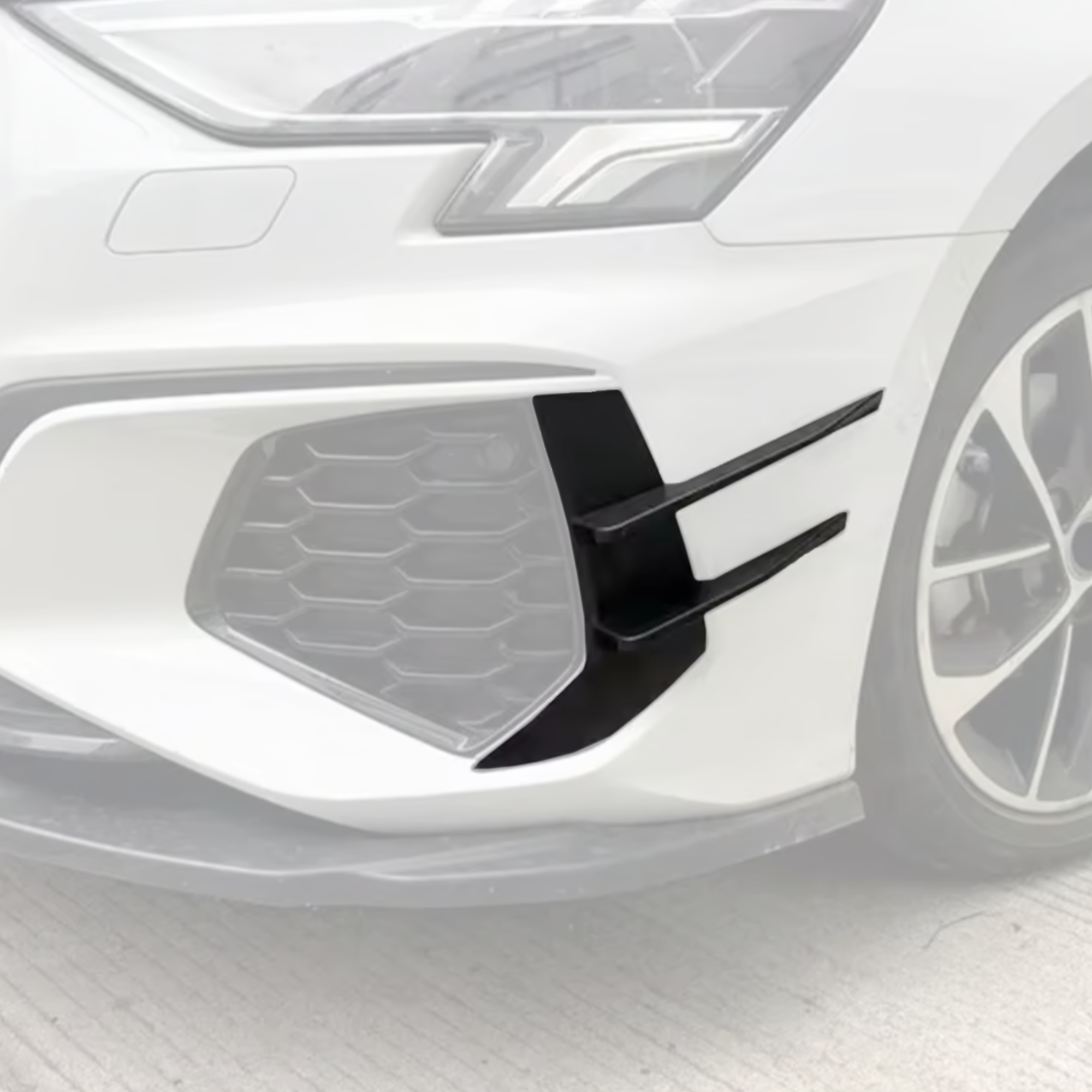Audi A3 S-Line/S3 8Y Front Bumper Canards/Winglets image 6