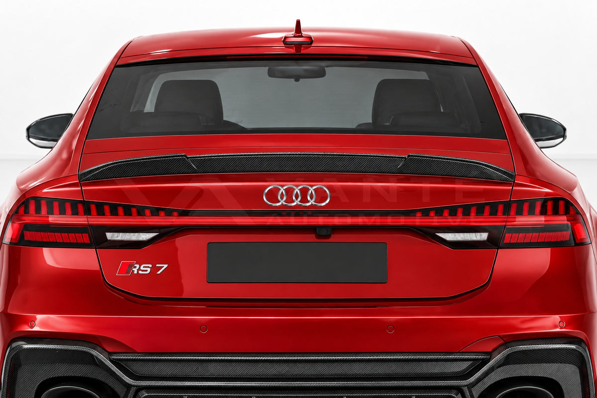 Audi RS7 C8 Carbon Fibre Rear Wing Spoiler V3 – image 4