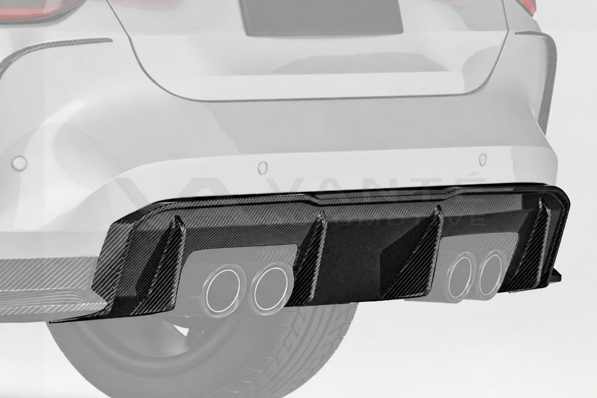 BMW M4 G82/G83 Carbon Fibre Rear Diffuser – image 4