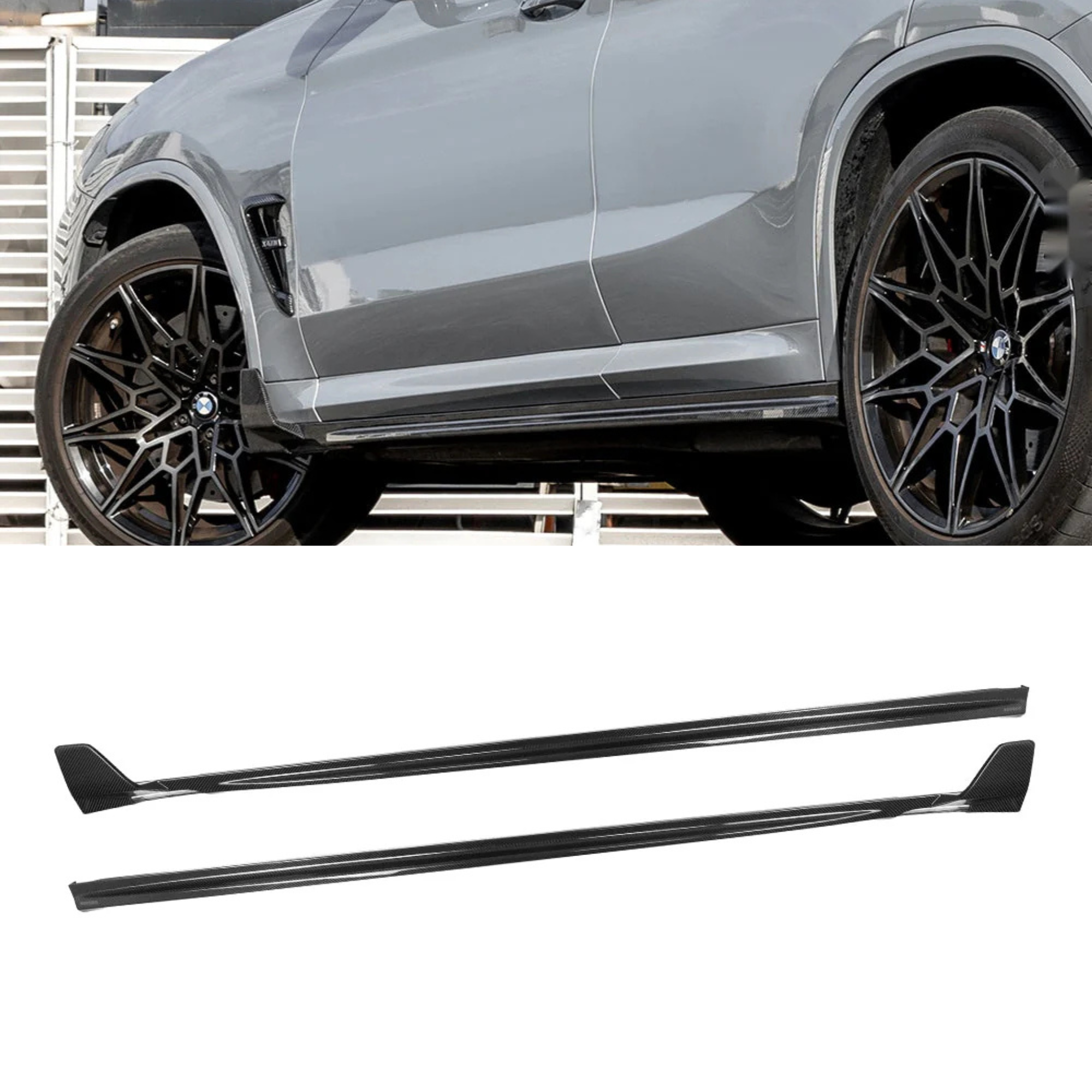 BMW X3M F97 X4M F98 Carbon Fibre Side Skirts
