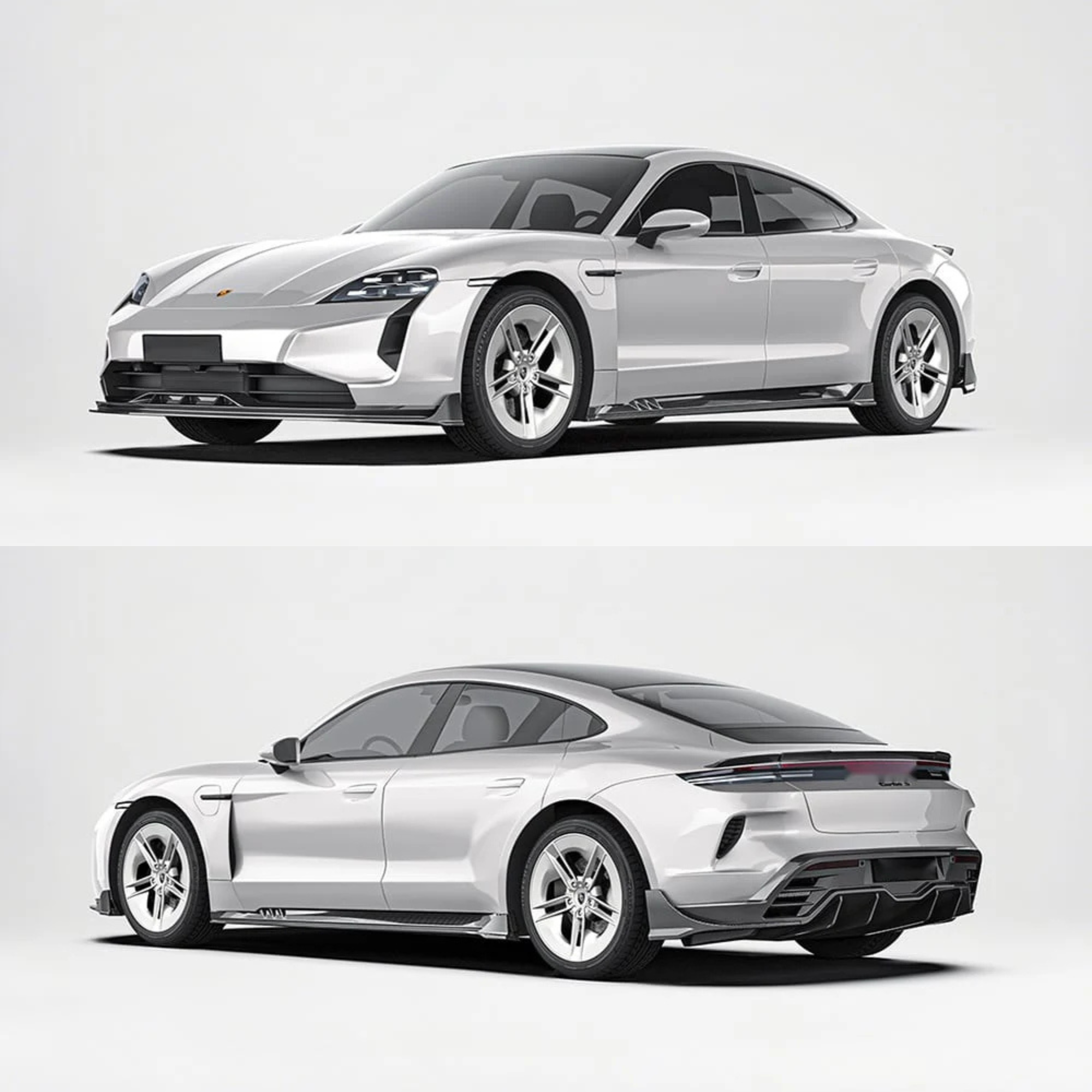 Porsche Taycan 2025 Carbon Fibre Aero Kit