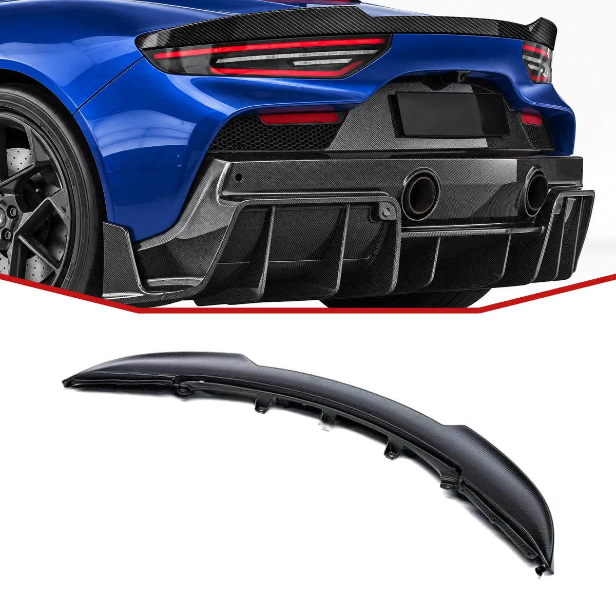 Maserati MC20 Carbon Fibre Rear Spoiler
