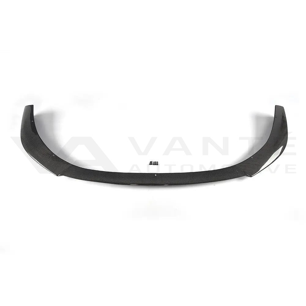 Audi A3 S-Line/S3 8V Fünftürer Kohlefaser-Frontspoiler-Lippe V1