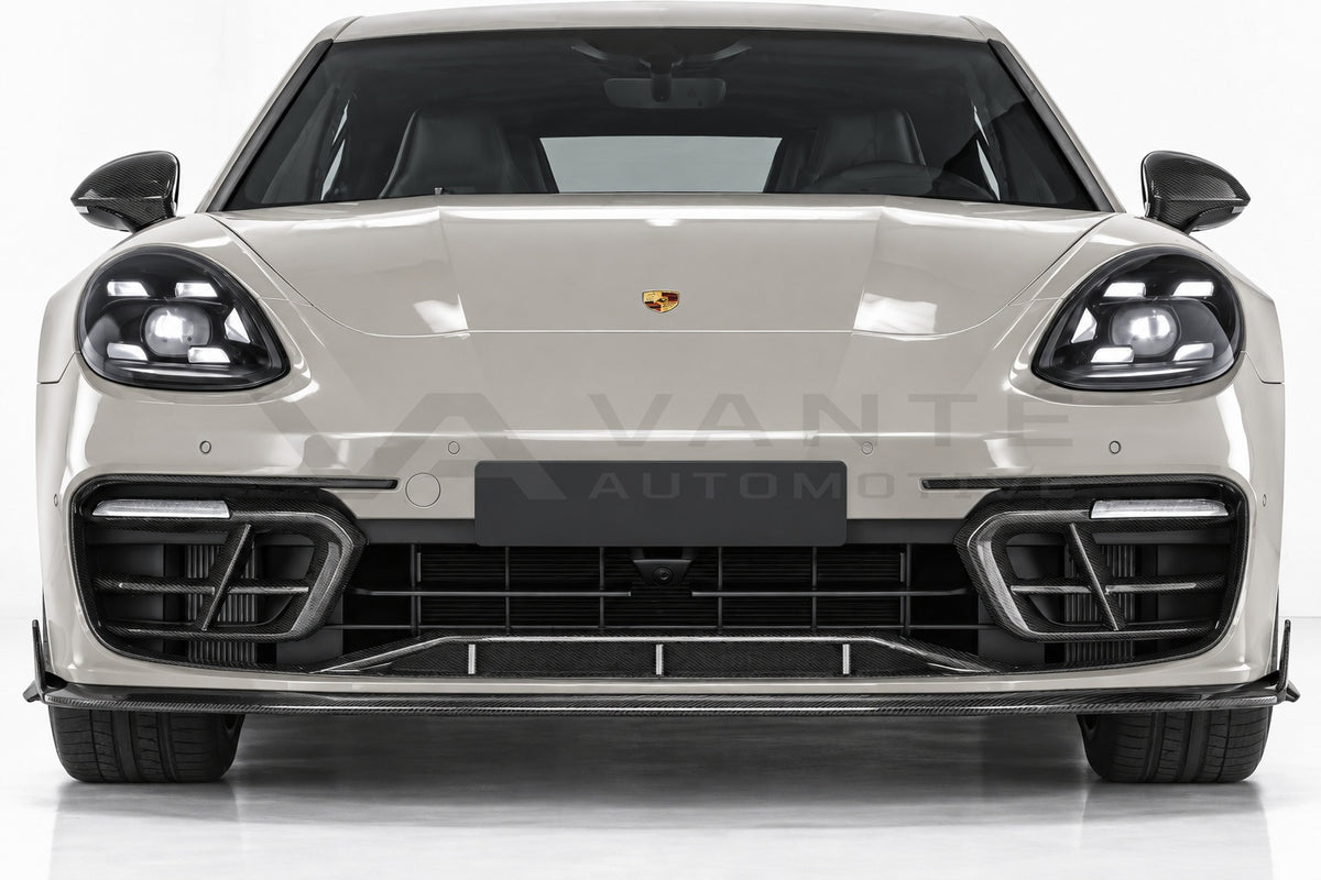 Porsche Panamera 971.2 Carbon Fibre Front Lip – image 3