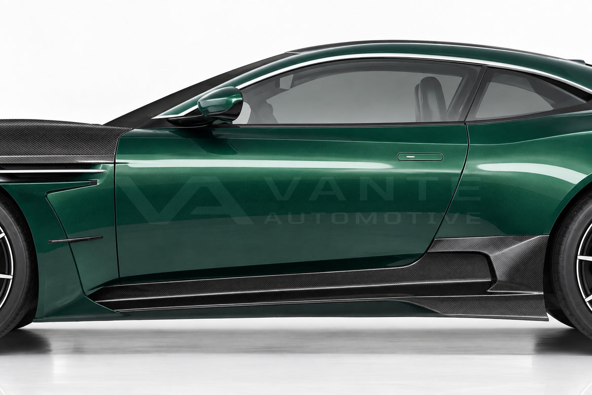 Aston Martin DB11 Carbon Fibre Upper Side Skirts