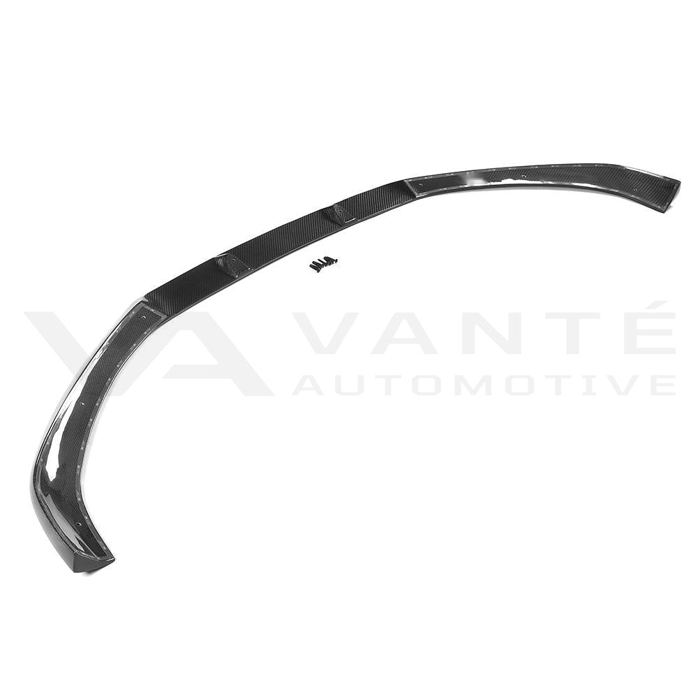 Audi A4 B9 Carbon Fibre Front Bumper Lip Splitter