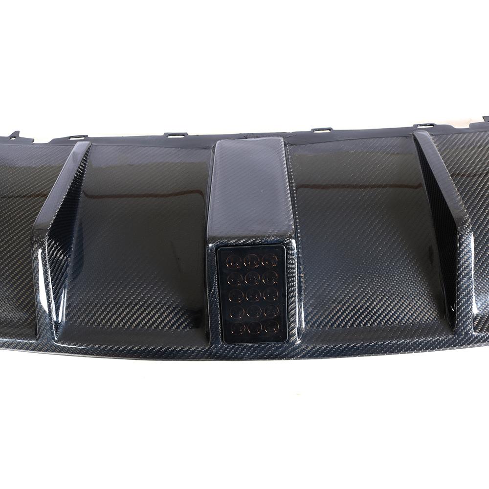 Audi RS3 8V.5 Carbon Fiber Rear Diffuser V1 image 4