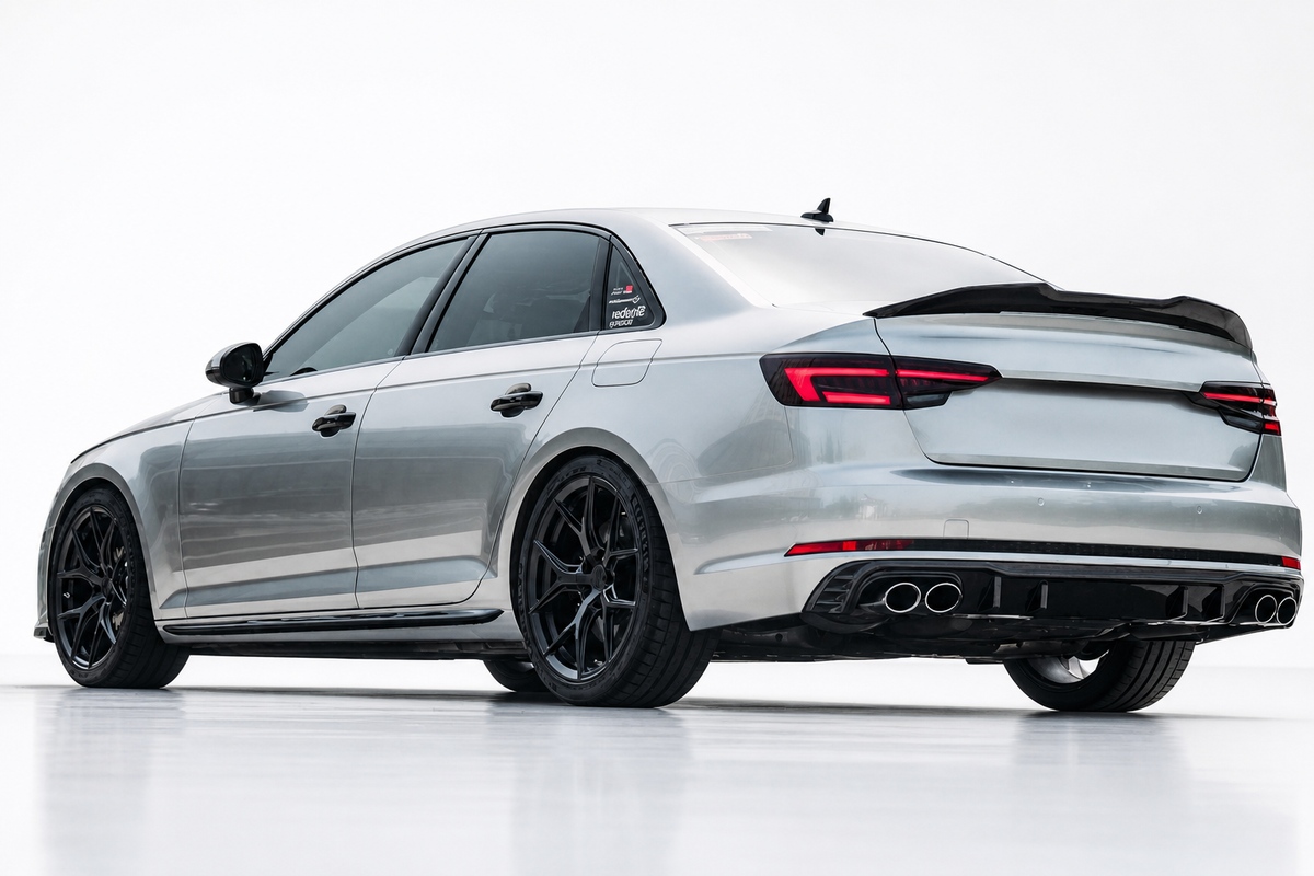 Difusor trasero de fibra de carbono Audi A4 S-Line/S4 B9