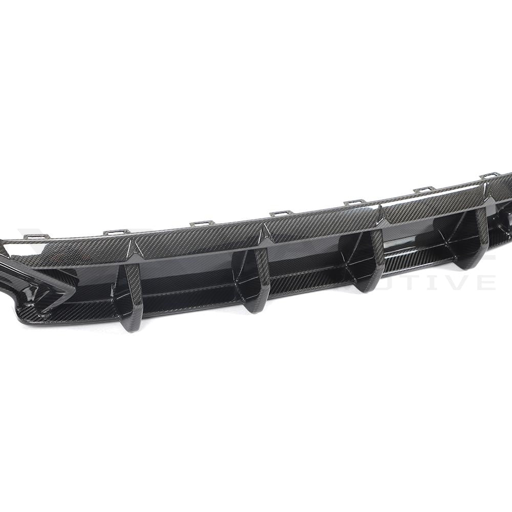 Audi RS6/RS7 C8 Carbon Fiber Rear Bumper Diffuser Lip Splitter