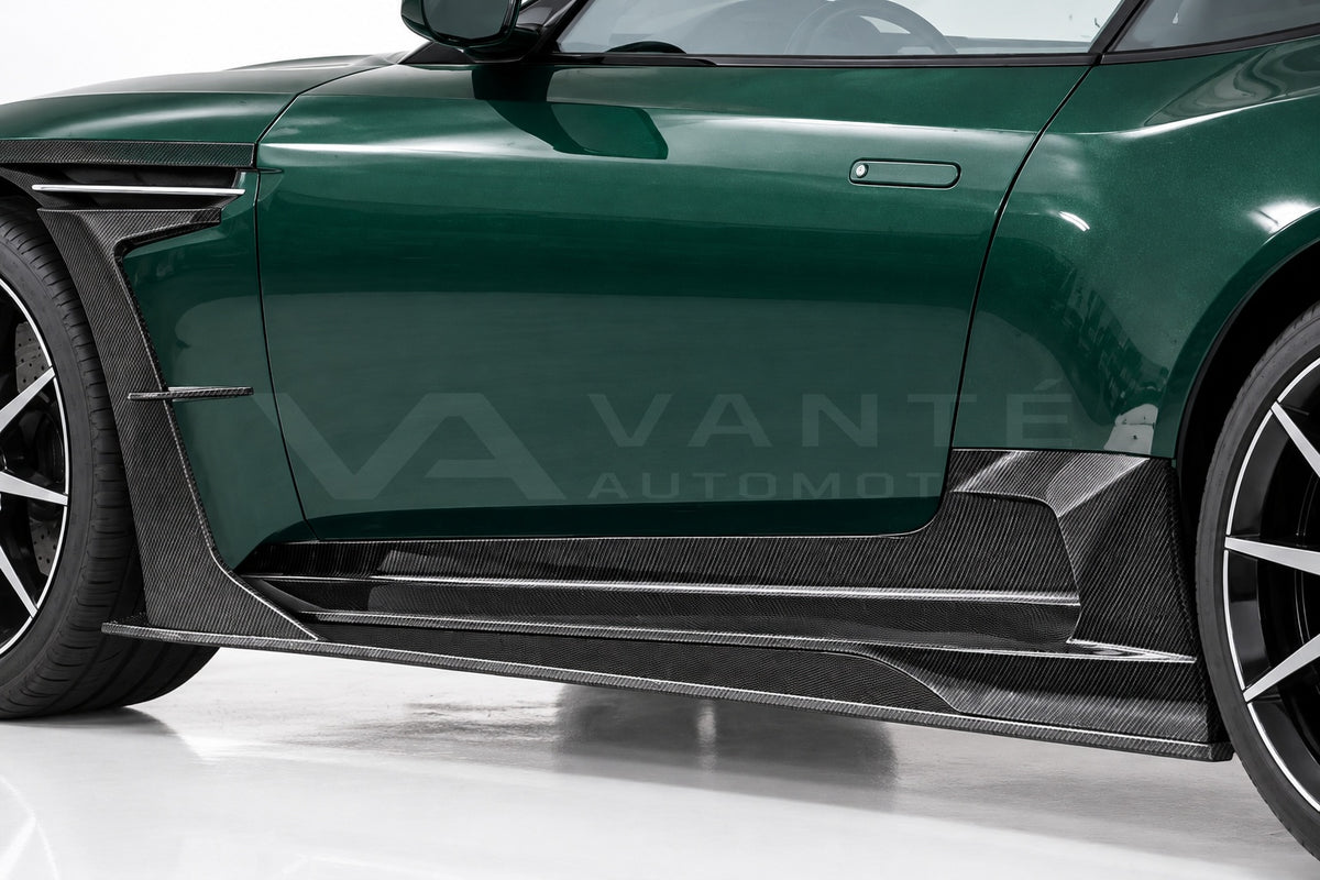 Aston Martin DB11 Carbon Fibre Upper Side Skirts