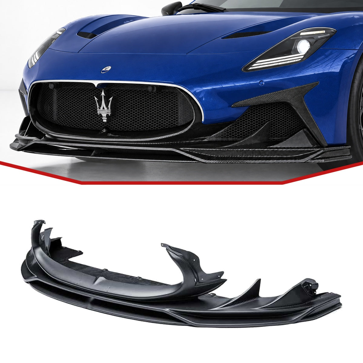 Maserati MC20 Carbon Fibre Front Lip