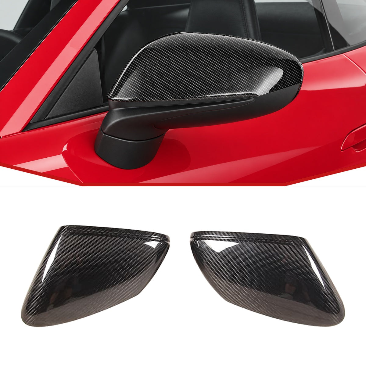 Porsche 911 992.1 Carbon Fibre Mirror Covers