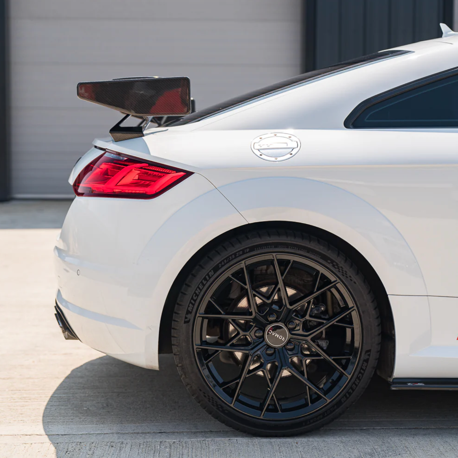 Audi TT/TTS/TTRS 8S (MK3) Carbon Fiber Rear Wing Spoiler Sport image 2