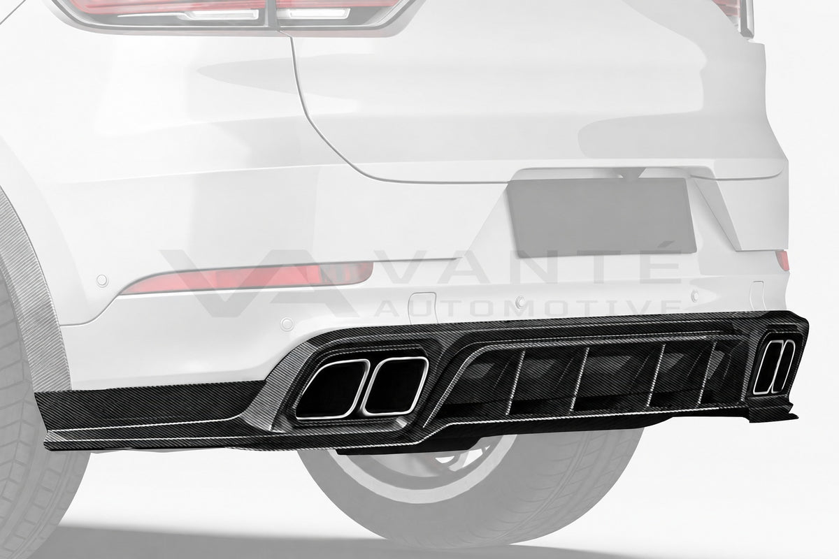 Porsche Cayenne 9YA/9YB Carbon Fibre Rear Diffuser – image 4