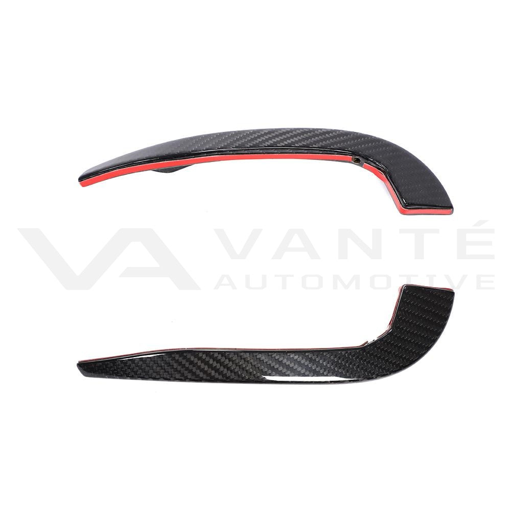 Audi RS3 8V.5 Carbon Fiber Front Bumper Canards