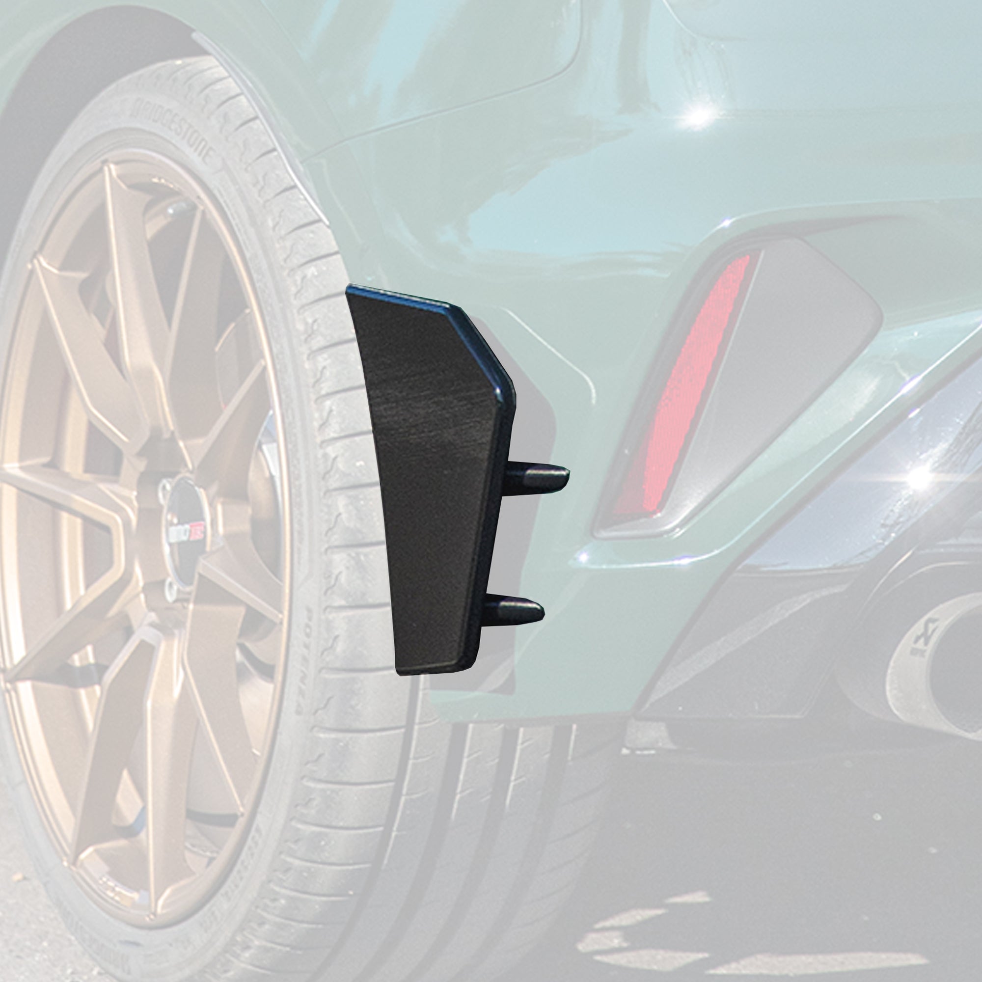 Audi A3/S3 8Y Rear Bumper Aero blades Diffuser image 2