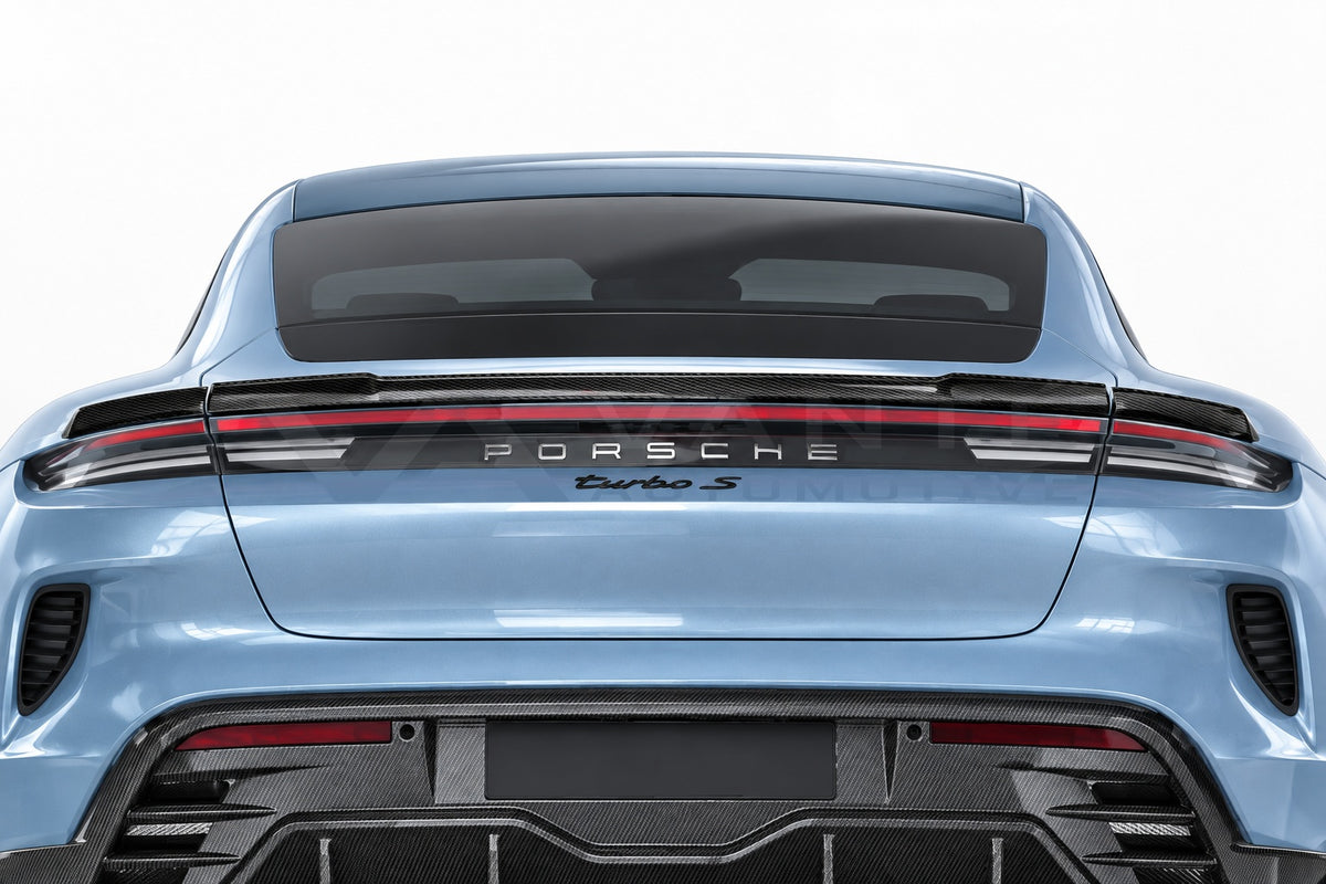Porsche Taycan (2025+) Carbon Fibre Rear Spoiler – image 4