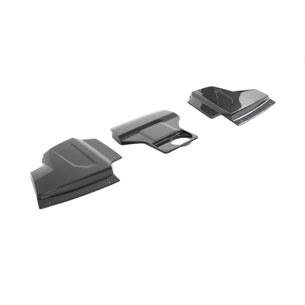 Audi R8 4S FL Carbon Fiber Engine Bay Cover Panel Trims image 7