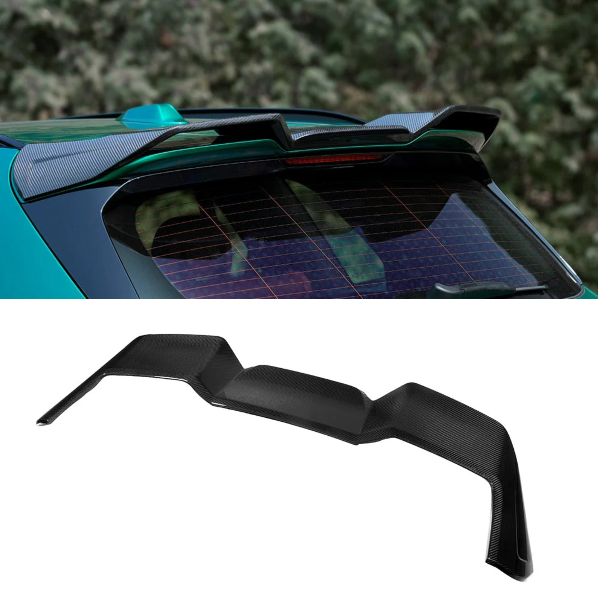 BMW X5M F95 Prepreg Carbon Fibre Top Spoiler