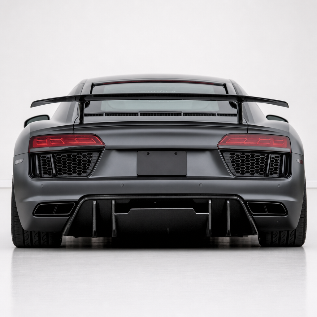 Audi R8 4S Difusor Trasero de Fibra de Carbono V2