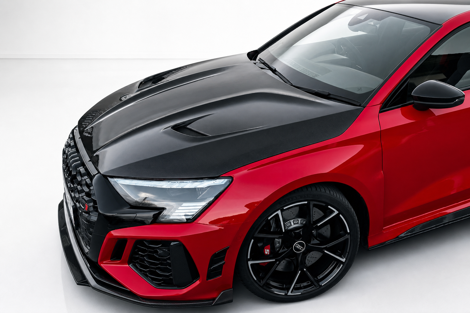 Audi S3/RS3 8Y Carbon Fiber Bonnet Hood