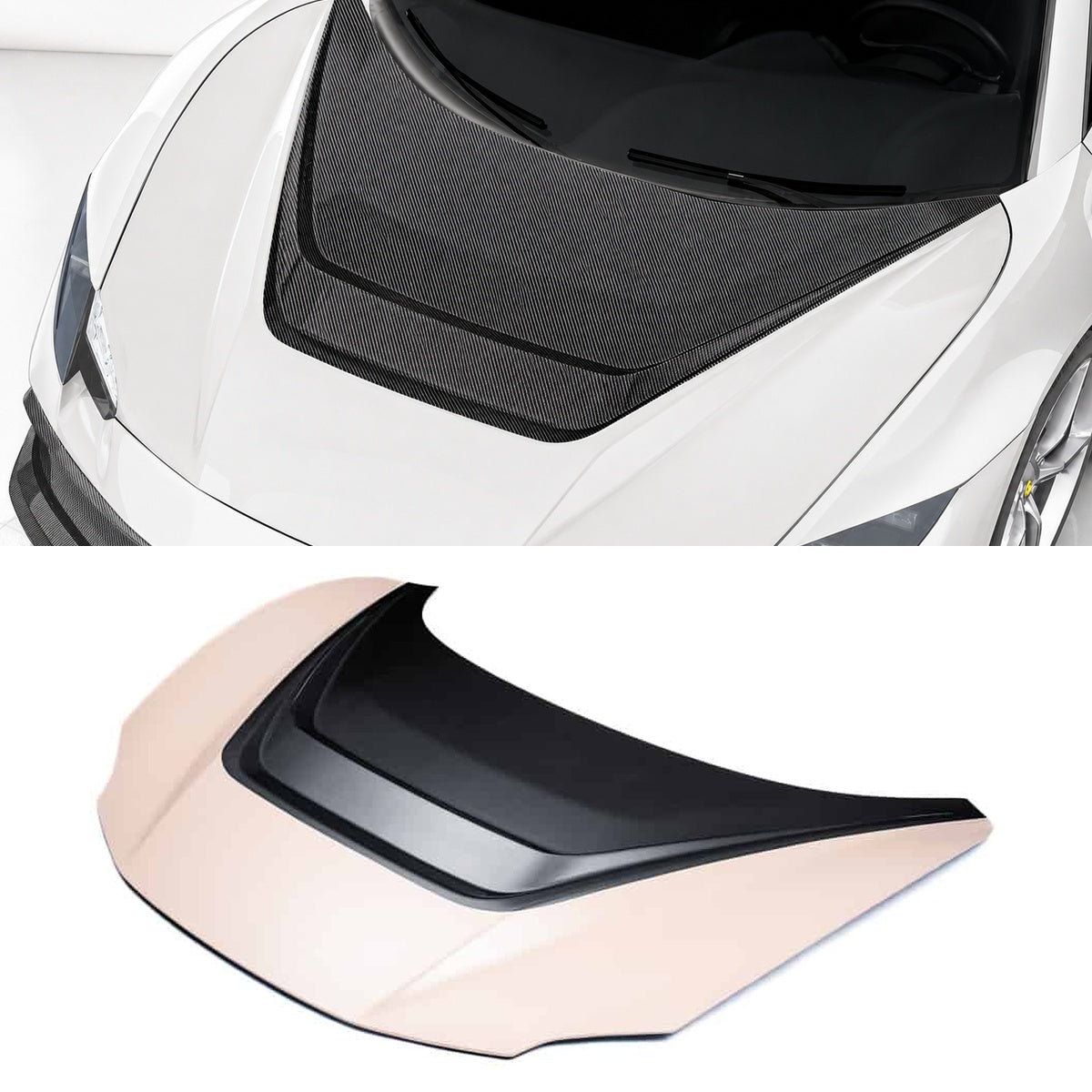 Ferrari 296 GTB/GTS Carbon Fibre Bonnet