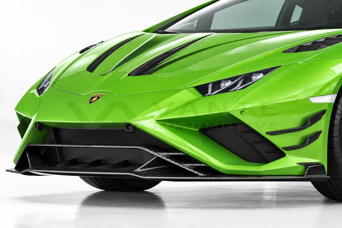 Lamborghini Huracan Evo Carbon Fibre Front Splitter Lip