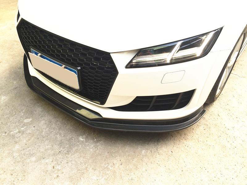 Audi TT 8S (MK3) Carbon Fiber Front Splitter Lip V2 image 3