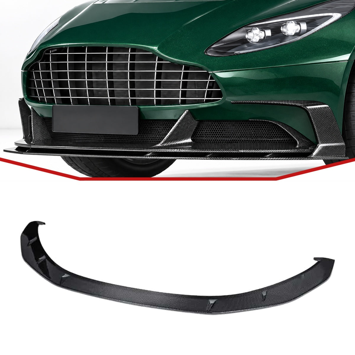 Aston Martin DB11 Carbon Fibre Lower Front Lip