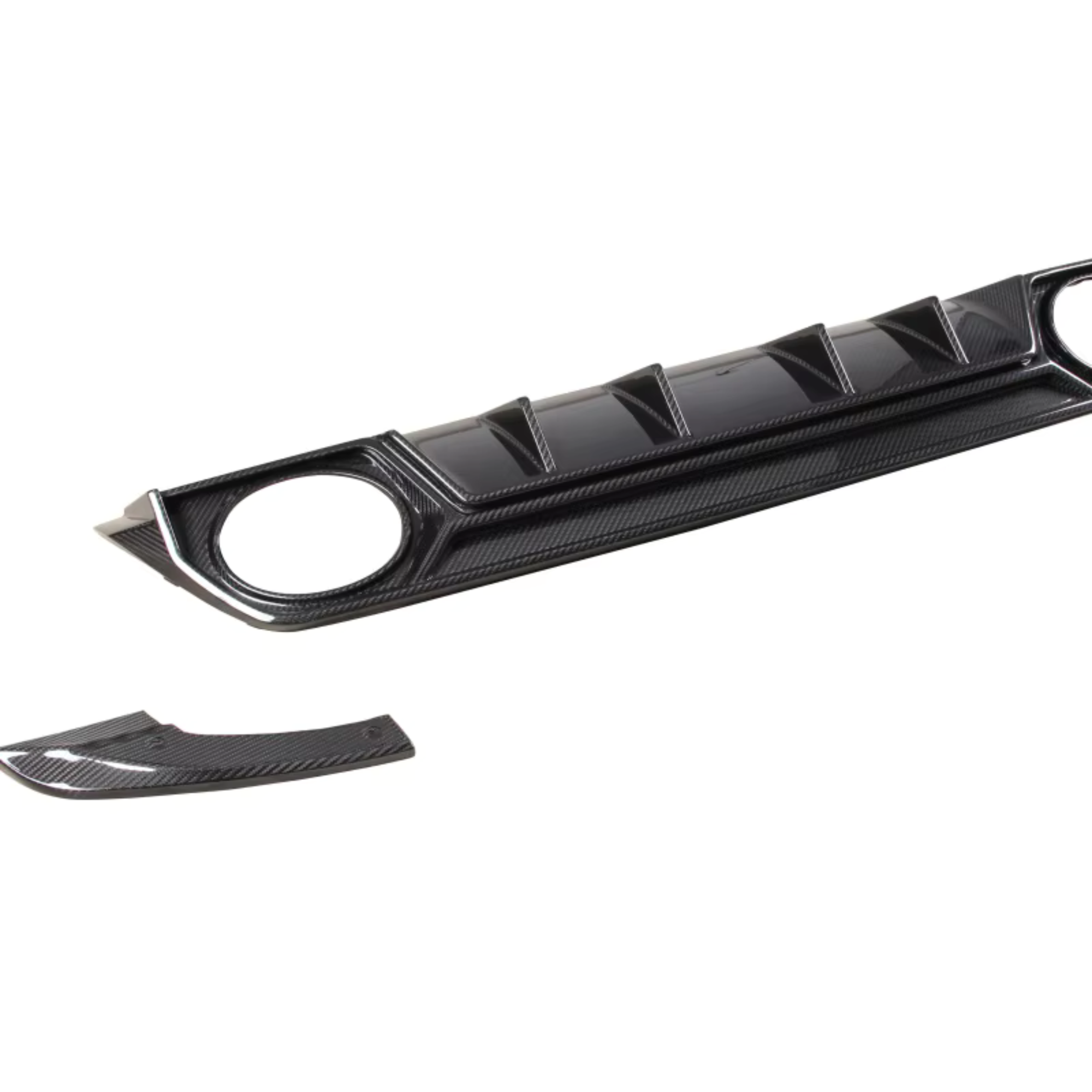 Audi RS3 8Y 2021+ Carbon Fiber Rear Diffuser Kit V2 image 5