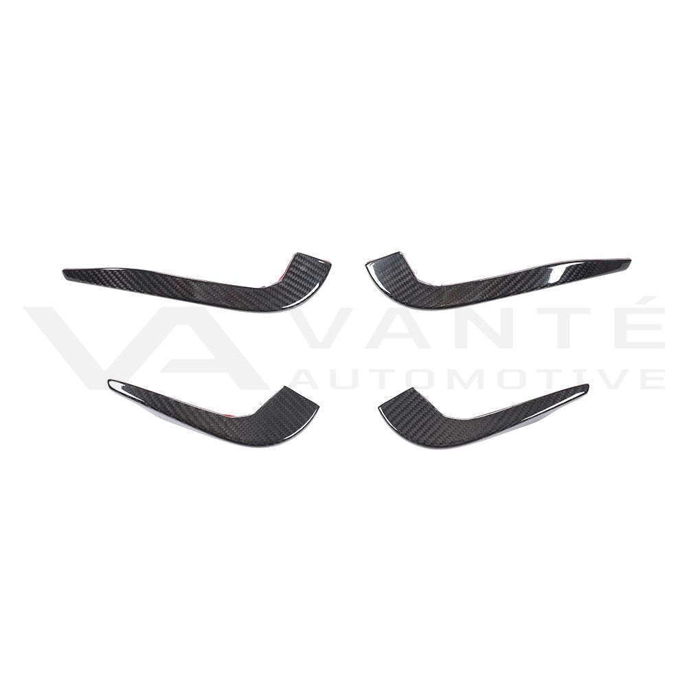 Audi RS3 8V.5 Carbon Fiber Front Bumper Canards