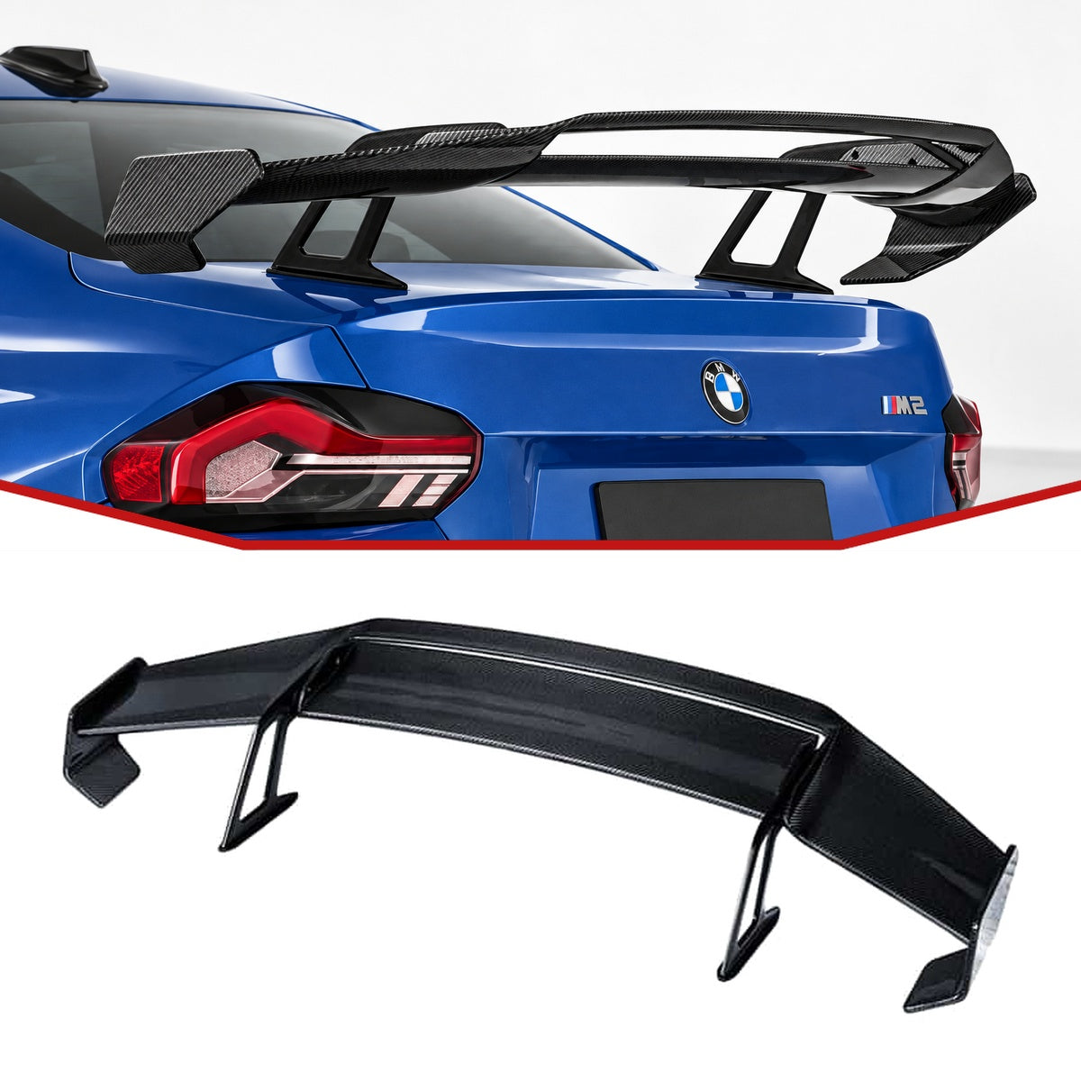 BMW M2 G87 Carbon Fibre Rear Wing