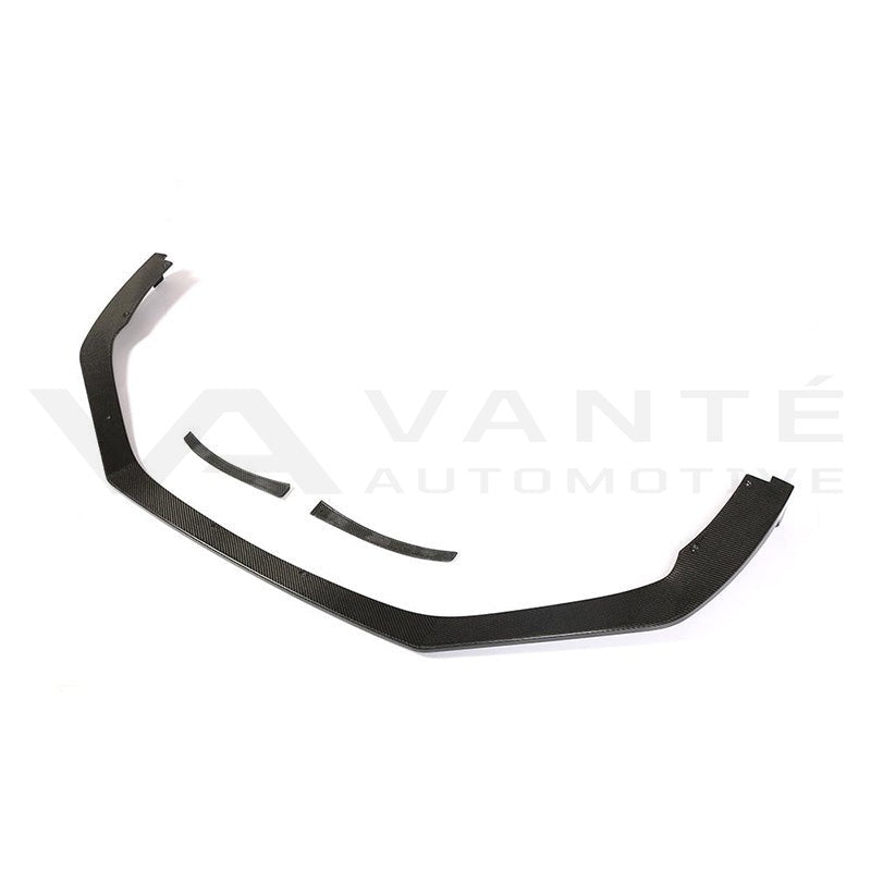 Porsche 718 Boxster/Cayman Carbon Fibre Three-Stage Front Lip
