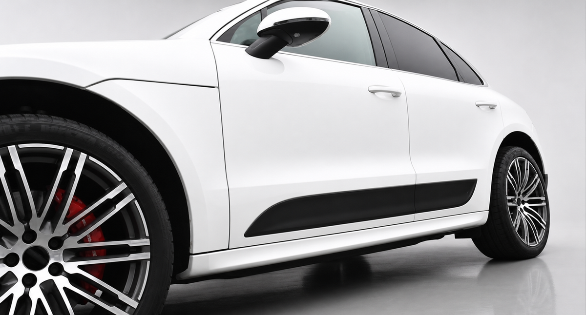 Porsche Macan 95B Carbon Fibre Side Door Trims