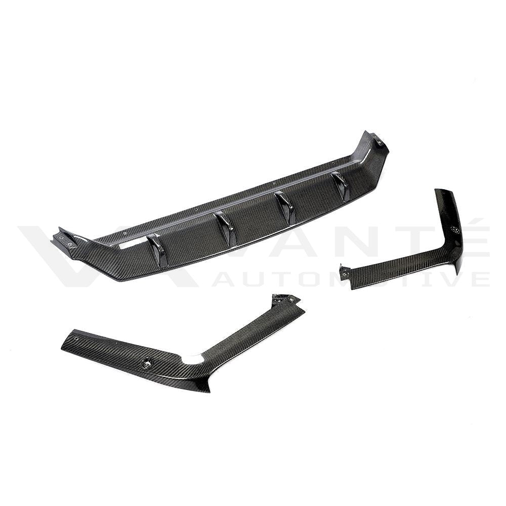 Porsche Cayenne 9YA Carbon Fibre Rear Bumper Diffuser