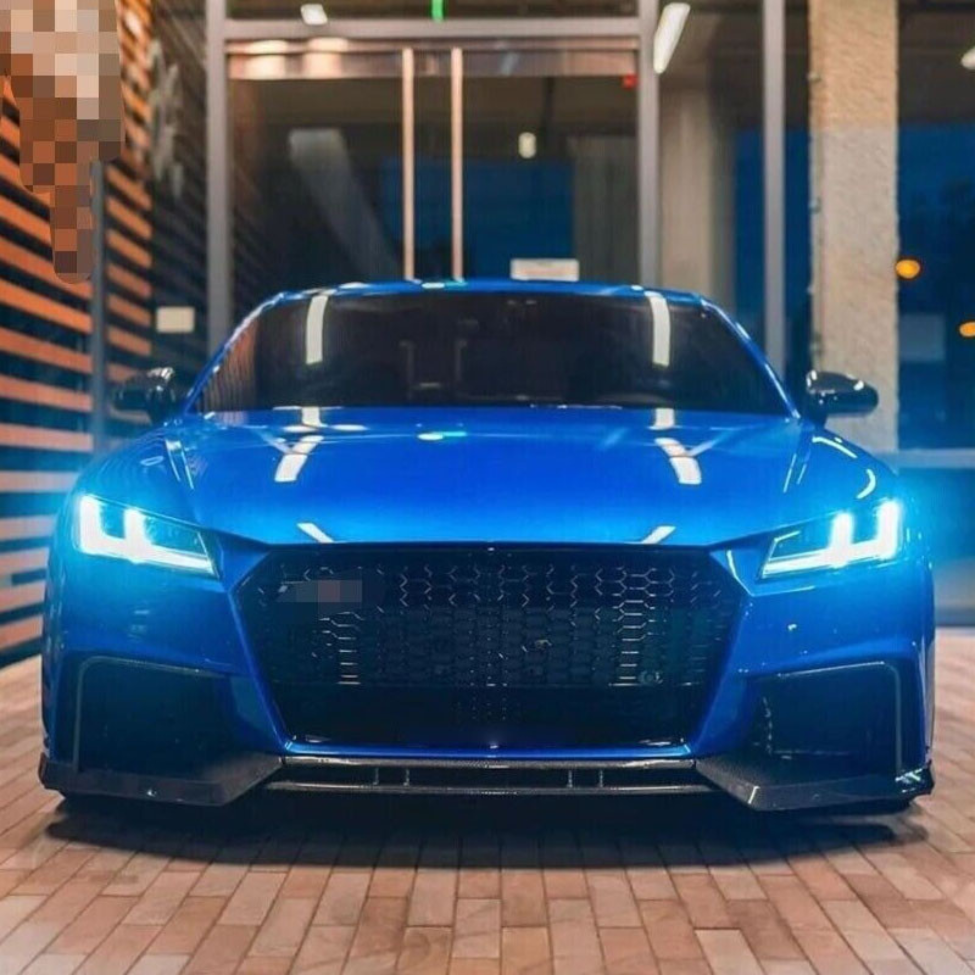 Audi TTRS 8S (MK3) Carbon Fiber Front Splitter Lip image 9