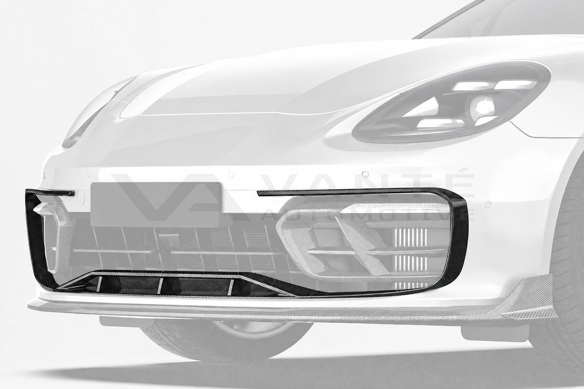 Included in the kit: Front Bumper Trim