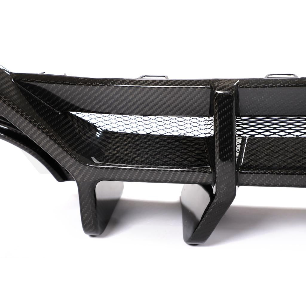 Audi RS6/RS7 C8 Carbon Fiber Rear Bumper Diffuser Lip V2