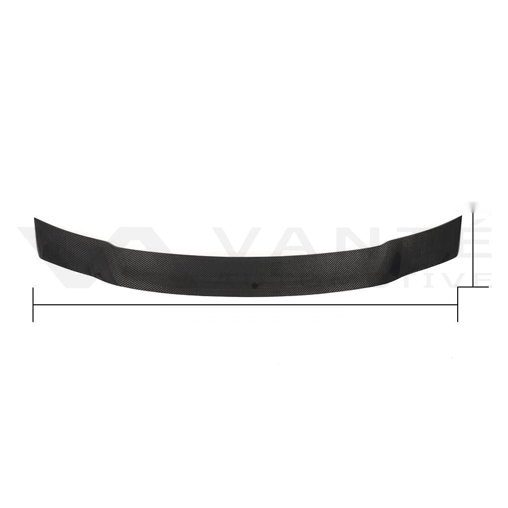 Becquet de coffre arrière en fibre de carbone pour Audi A5 S5 B9 et B9.5