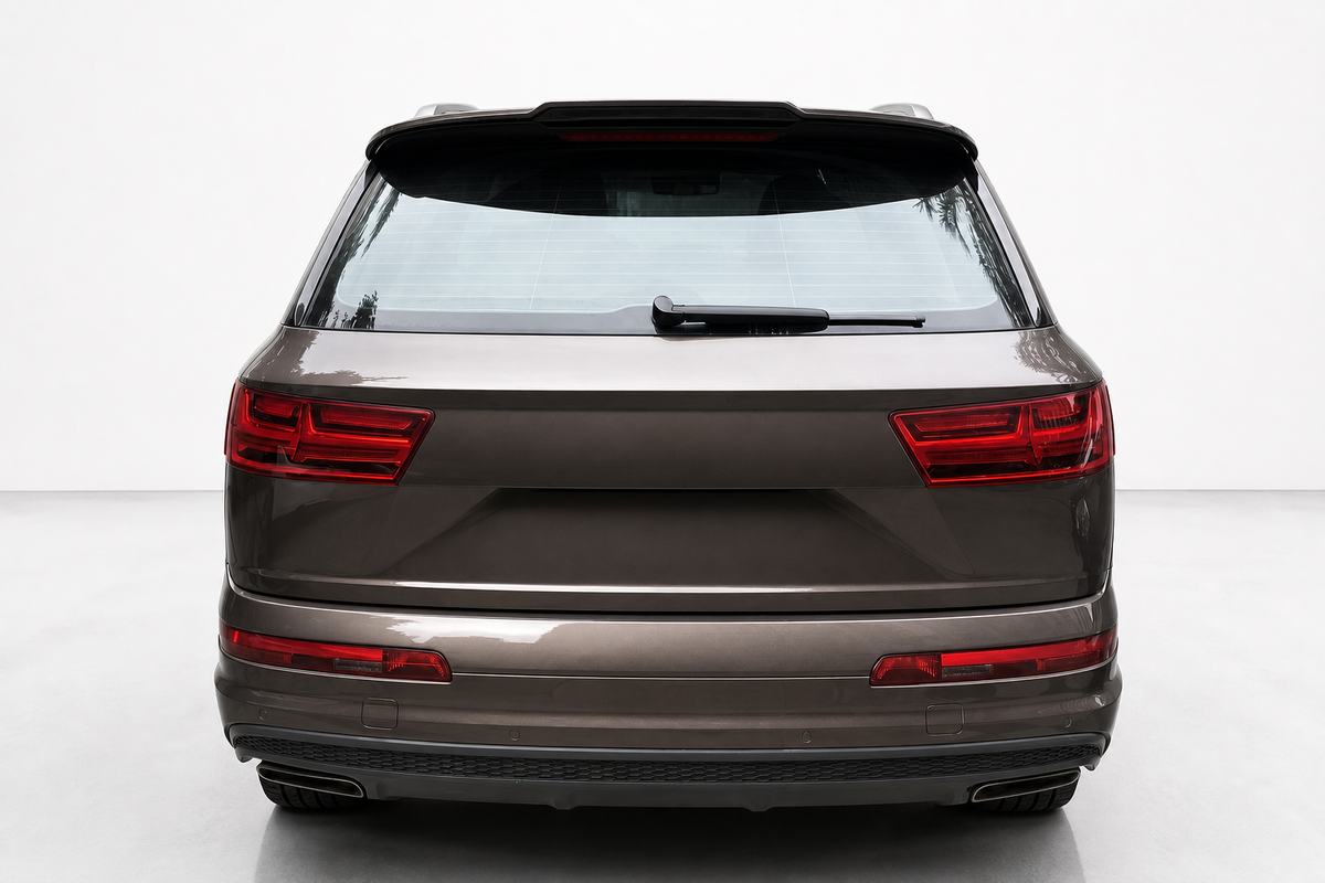 Audi Q7/SQ7 4M カーボンファイバー ブートスポイラー