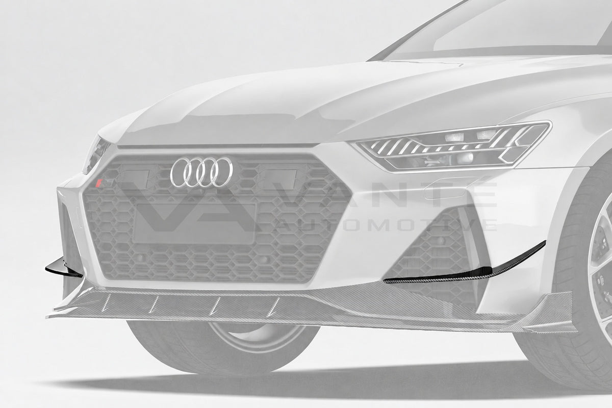 Audi RS6/RS7 C8 Carbon Fibre Front Canards V2 – image 4