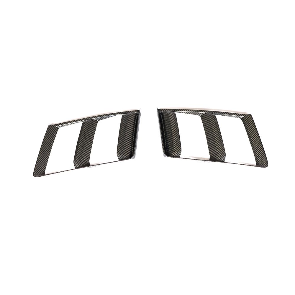 Audi R8 4S Carbon Fiber Front Bumper Side Air Vents image 6