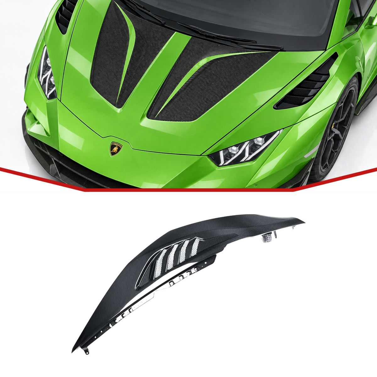 Lamborghini Huracan Evo Carbon Fibre Front Fenders