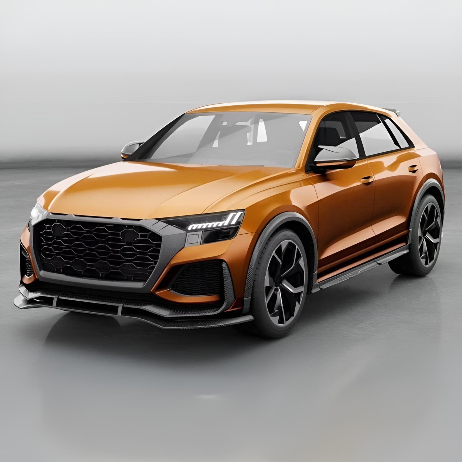 Audi RSQ8 4M Carbon Fiber Wheel Arch Trims image 4