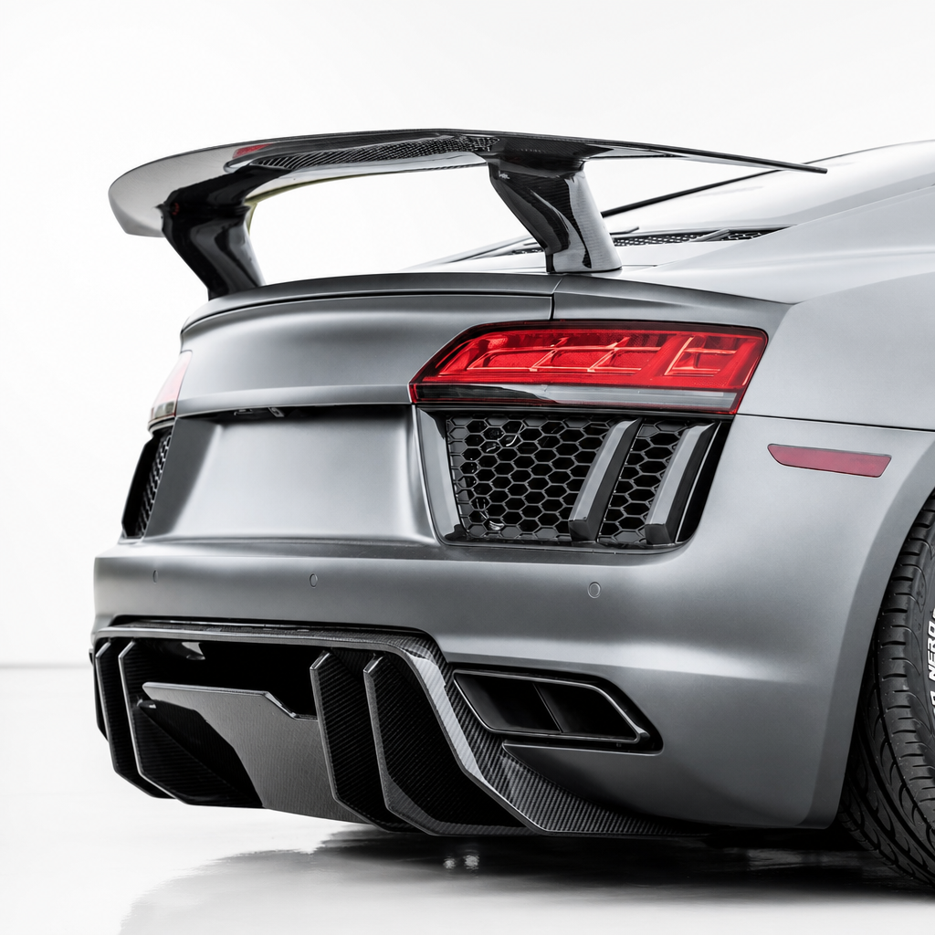 Audi R8 4S Alerón Trasero de Fibra de Carbono V2