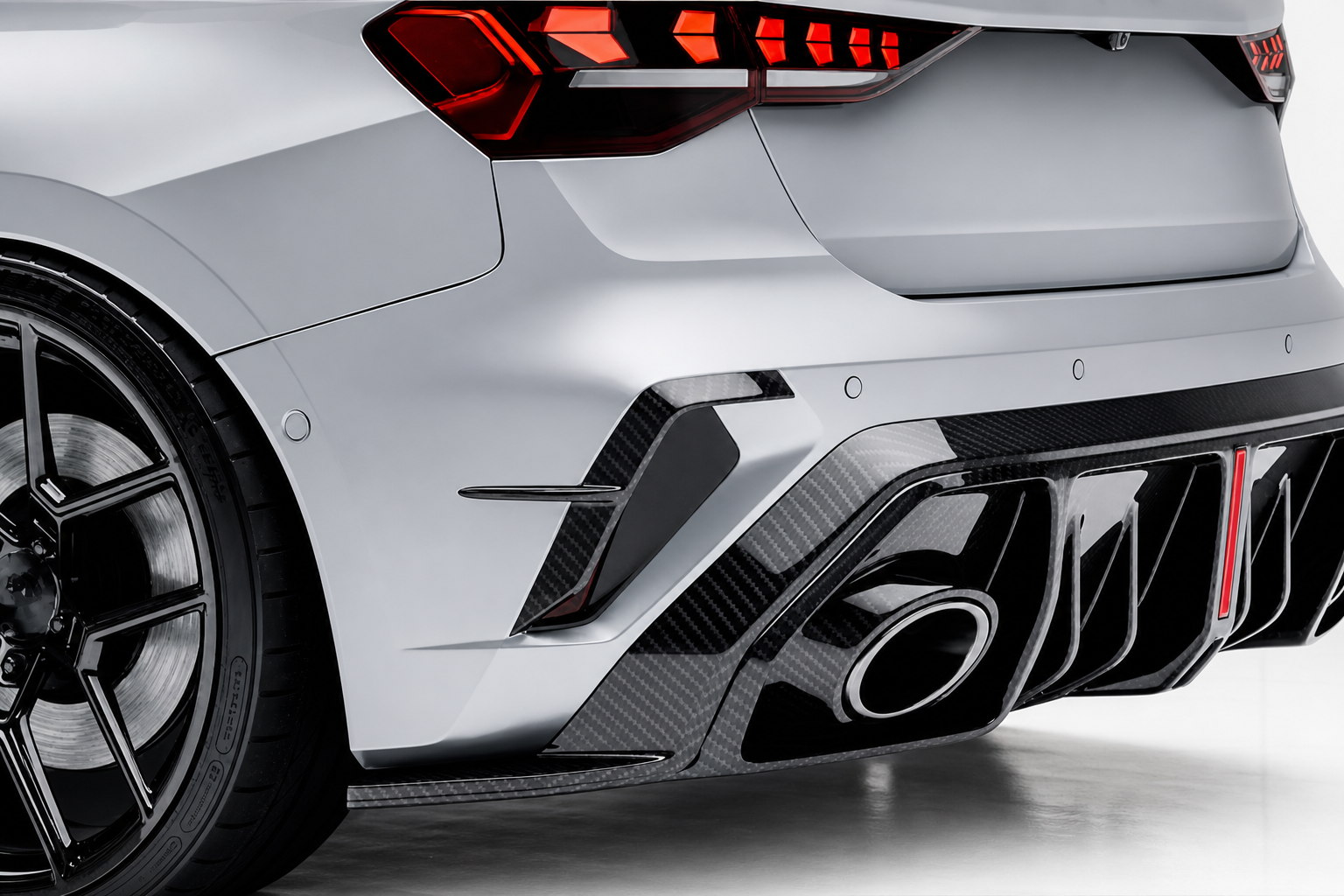 Audi RS3 8Y.5 Front Vent Canards/Wings GT Style